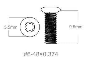 Set vijaka 3kom | 6-48x0.374’’ [T10]