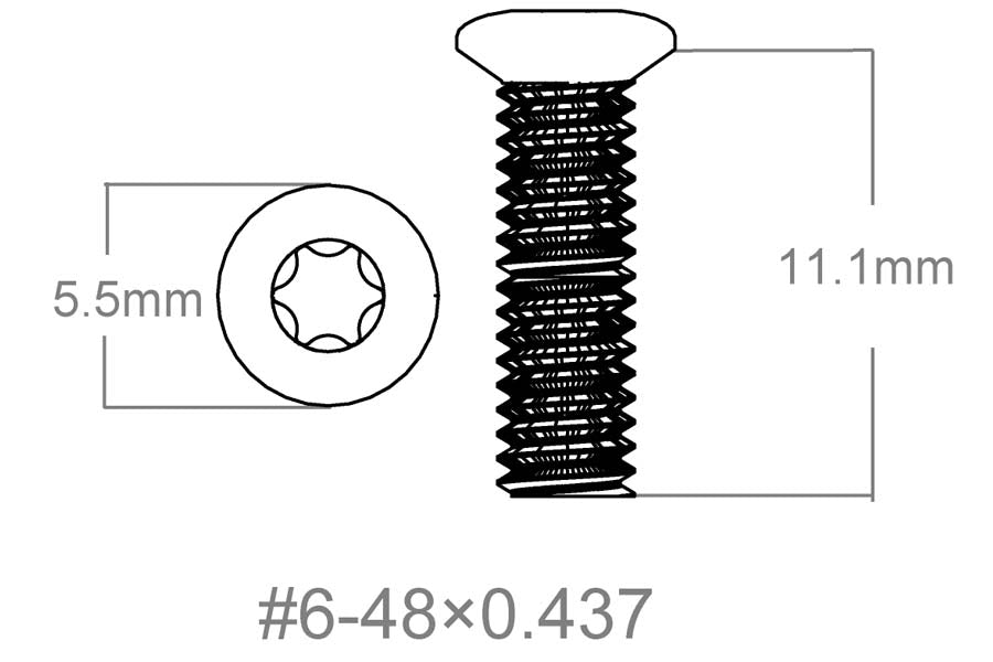 Set vijaka 3 kom | 6-48x0.437" [T10] 