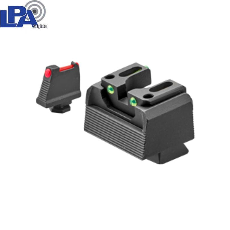 Sig Sauer P220, P226, P229, P320 & P365 Optics Ready polupodesivi set nišana | s optičkim vlaknima tipa B 