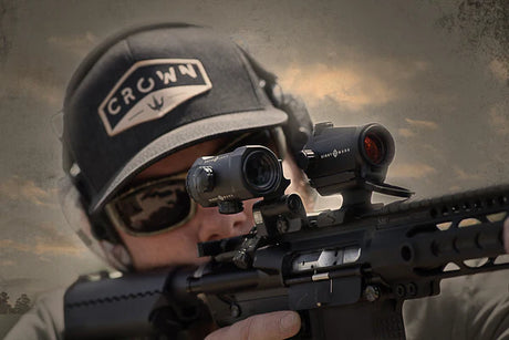Sightmark XTM-3 3xMagnifier with LQD flip to side montaža za red dot