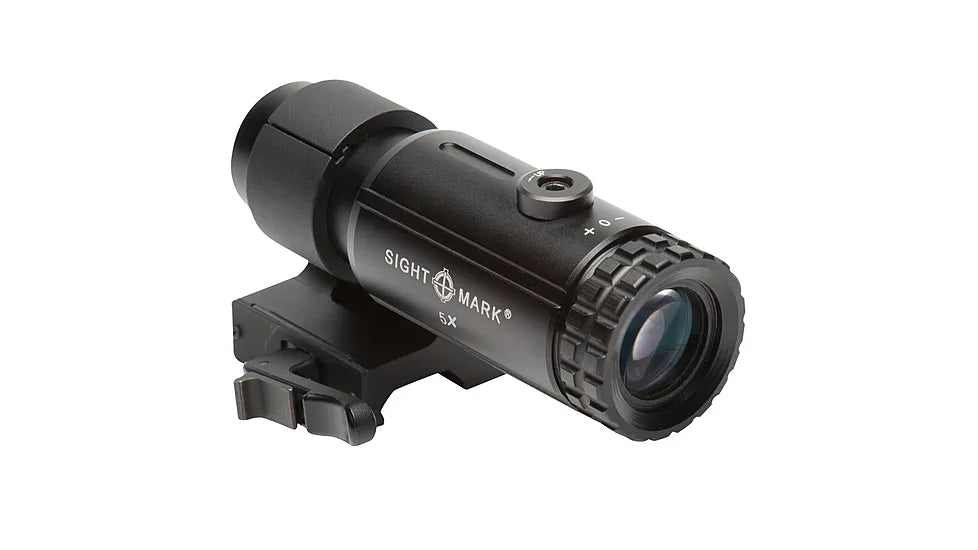 Sightmark T-5 povećalo s LQD nosačem na preklapanje sa strane 