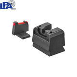 Smith & Wesson MP M2.0 Optics Ready semi-adjustable sight set | with fiber optics type A LPA