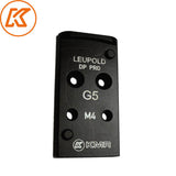 Steel adapter pločica for Glock MOS | Leupold DPP footprint