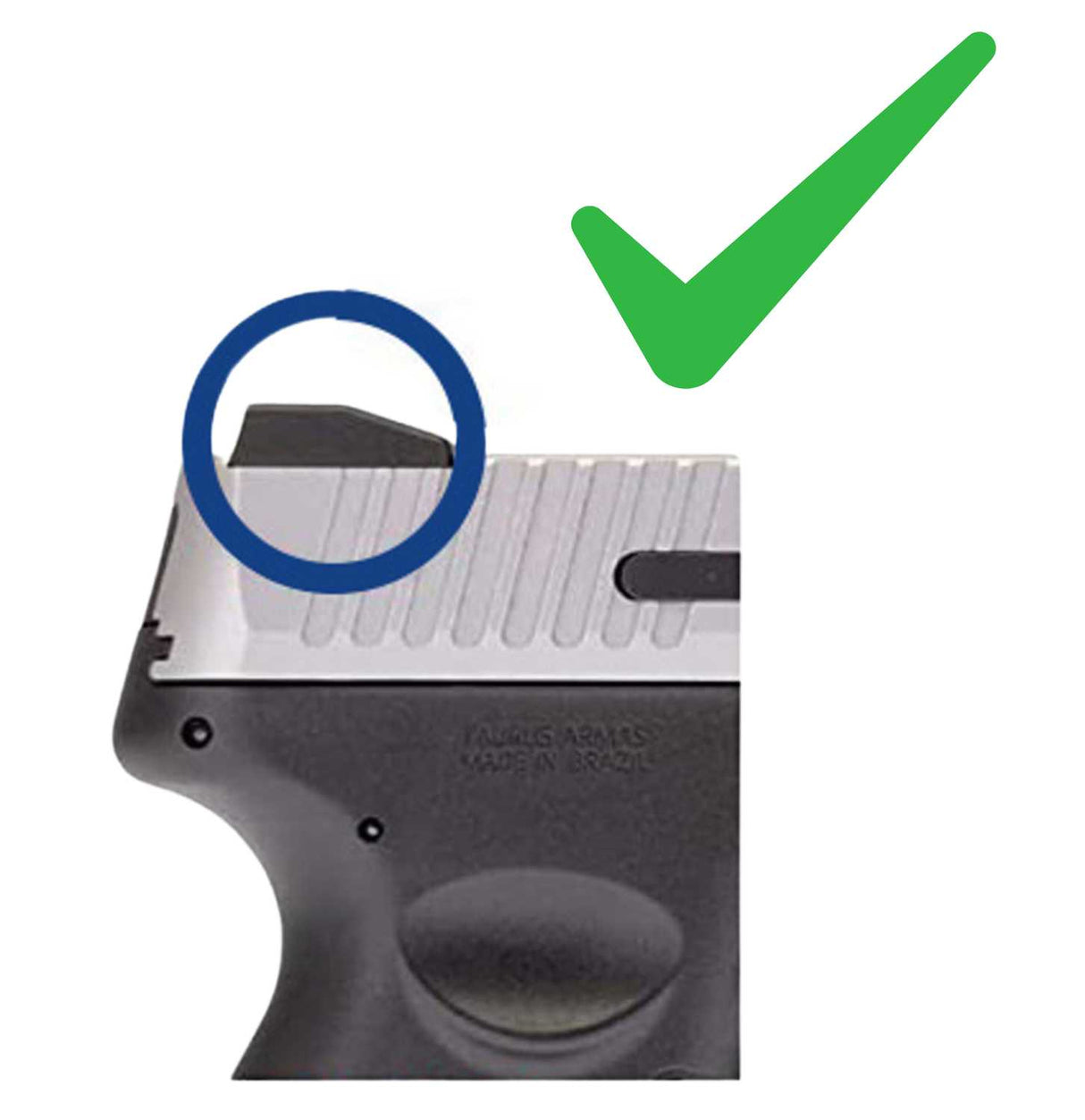Taurus G3, G2S, G2C, TX22 montaža za crvenu točku | tip S 