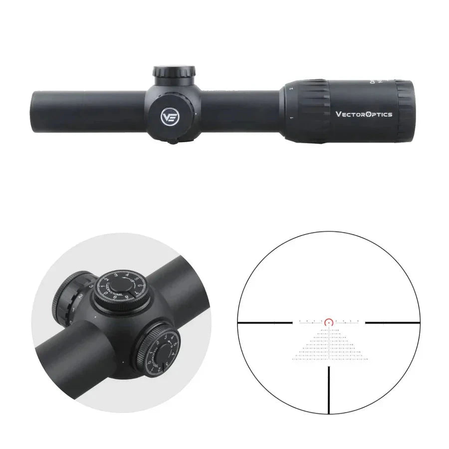 Vector Optics Constantine 1-8x24 SFP puškarski ciljnik Vector Optics