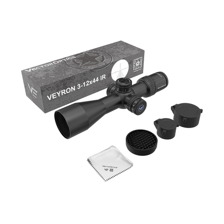 Vector Optics Veyron 3-12x44IR SFP kompaktna puščana optika