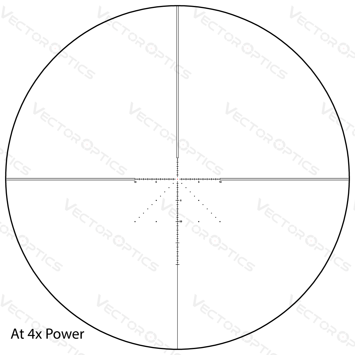 Vector Optics Veyron 4-16x44 IR Prva žarišna ravnina osvijetljena optički nišan 