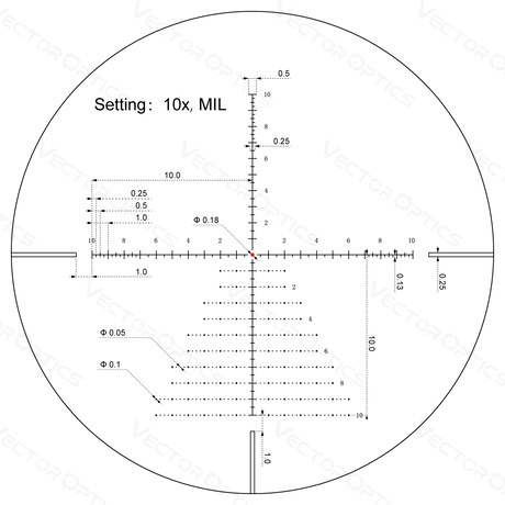 Vector Optics Veyron 4-16x44IR SFP kompaktni puškarski ciljnik
