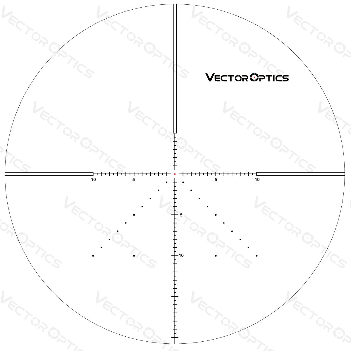 Vector Optics Veyron 6-24x44 IR Prva žarišna ravnina osvijetljena optički nišan 