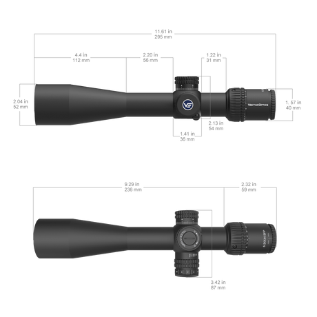 Vector Optics Veyron 6-24x44IR SFP kompaktni puškarski ciljnik