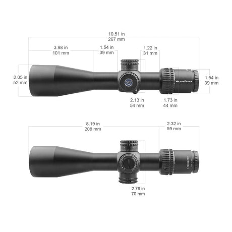 Vector Optics Veyron 4-16x44 FFP puškarski ciljnik
