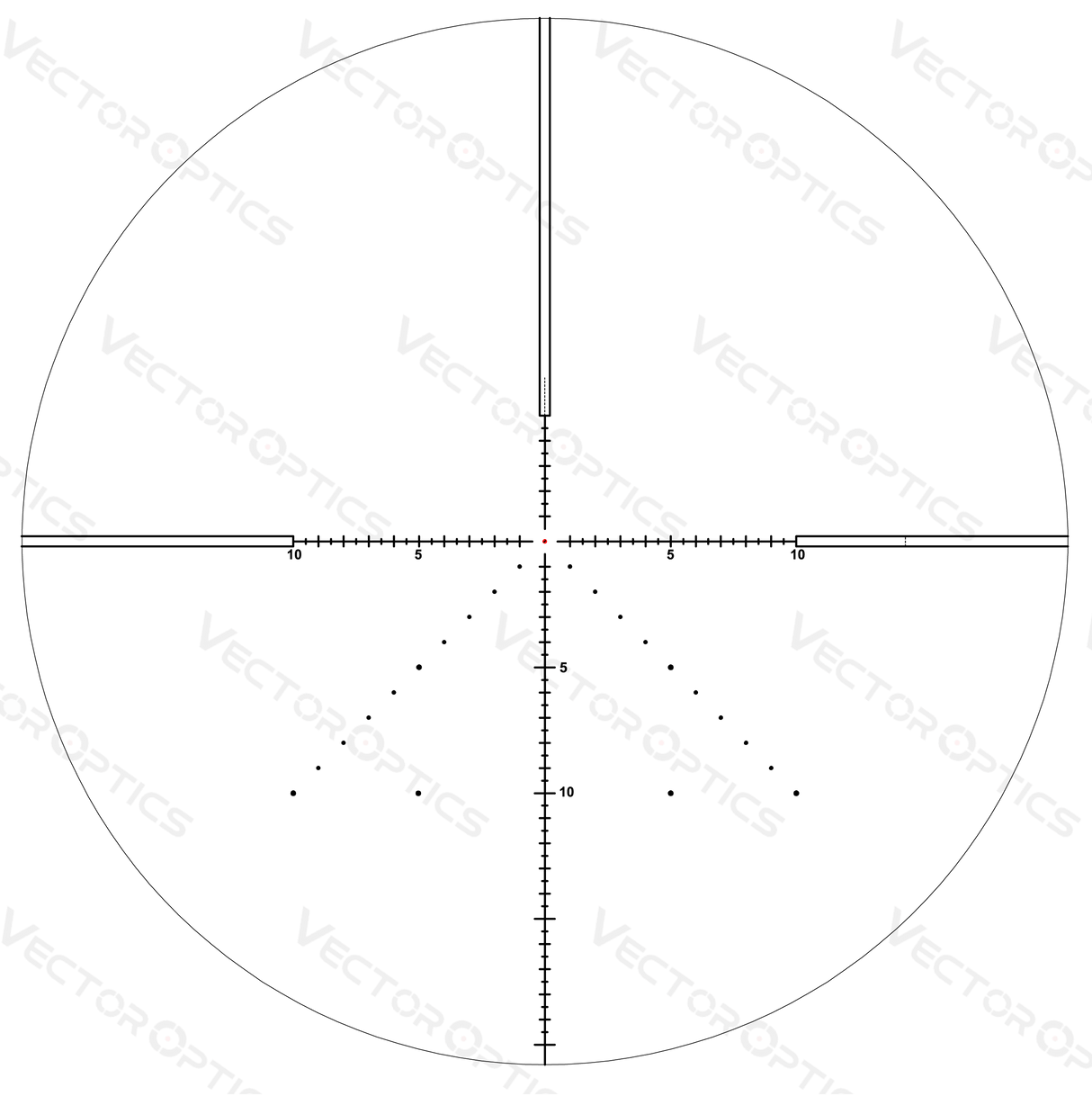 Vector Optics Veyron 4-16x44 IR Prva žarišna ravnina osvijetljena optički nišan 