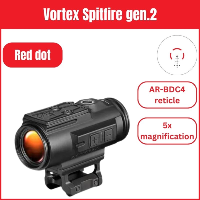 Vortex Spitfire HD Gen II | 5x prizmski ciljnik 