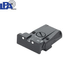 Walther Q5 Match SF, Q4 SF OR potpuno podesivi stražnji nišan | s bijelim točkama
