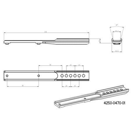 Adapter za Pixfra Chiron PFI-C450 | Blaser baza