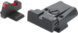 Browning Hi-Power [Vigilante Mark III Practical HP40] podesivi nišani | fiber optic [prednji]