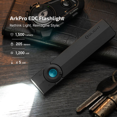 Olight ArkPro | flat 4-u-1 EDC svjetiljka | 1.500 lm