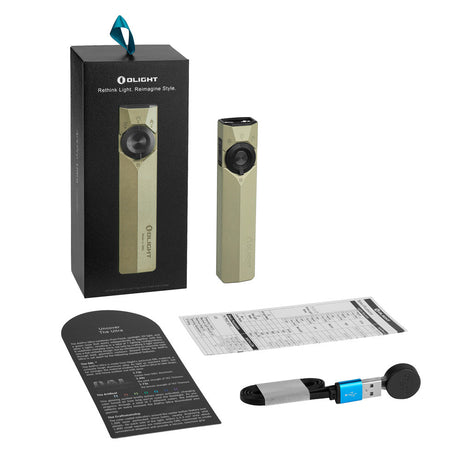 Olight ArkPro Ultra | flat 4-u-1 EDC svjetiljka | 1.700 lm - Olive Green
