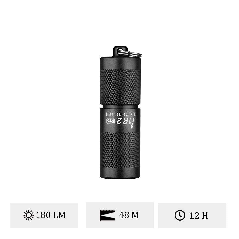 Olight i1R 2 Pro | punjiva privjesna svjetiljka | 180 lm - Crna