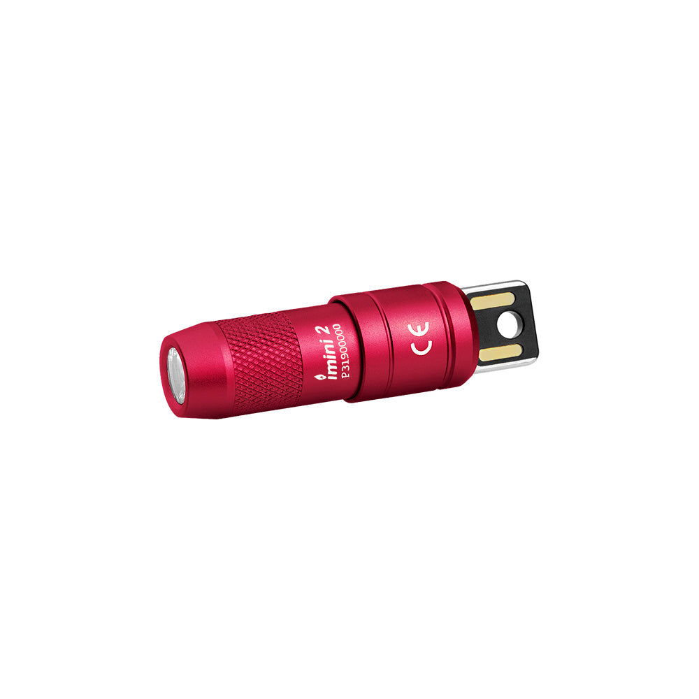 Olight imini 2 | mini punjiva privjesna svjetiljka | 50 lm - Passionate Red