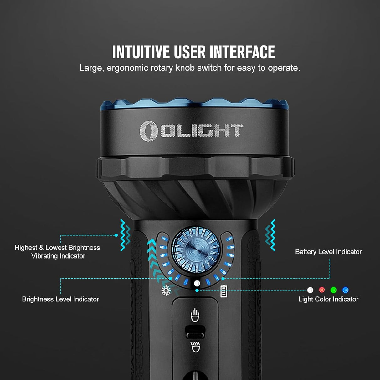 Olight Marauder Mini | višebojna punjiva svjetiljka | 7.000 lm