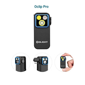 Olight Oclip Pro | višenamjenska svjetiljka s kopčom | 500 lm - Black