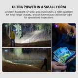 Olight Oclip Ultra | 3-u-1 EDC svjetiljka s kopčom | 530 lm - Olive Green