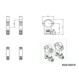 30mm prstenovi za optiku | Picatinny baza s polugom 