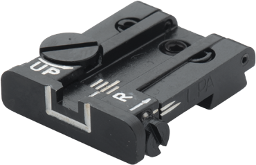 Sig [P220 P225 P226 P227 P229 P320] podesivi stražnji nišan | bijele linije
