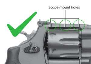 Smith & Wesson revolver [686 629 19 66 586 & other] red dot ready podesivi nišani | fiber optic