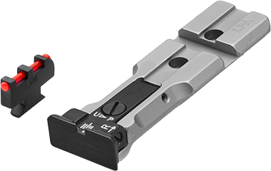 Smith & Wesson revolver [686 629 19 66 586 & other] red dot ready podesivi nišani | fiber optic