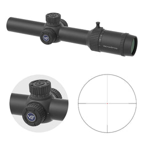Vector Optics Forester 1-8x24 Fiber SFP puškogled