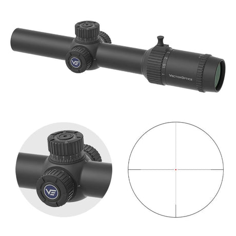 Vector Optics Forester 1-8x24 Fiber SFP puškogled